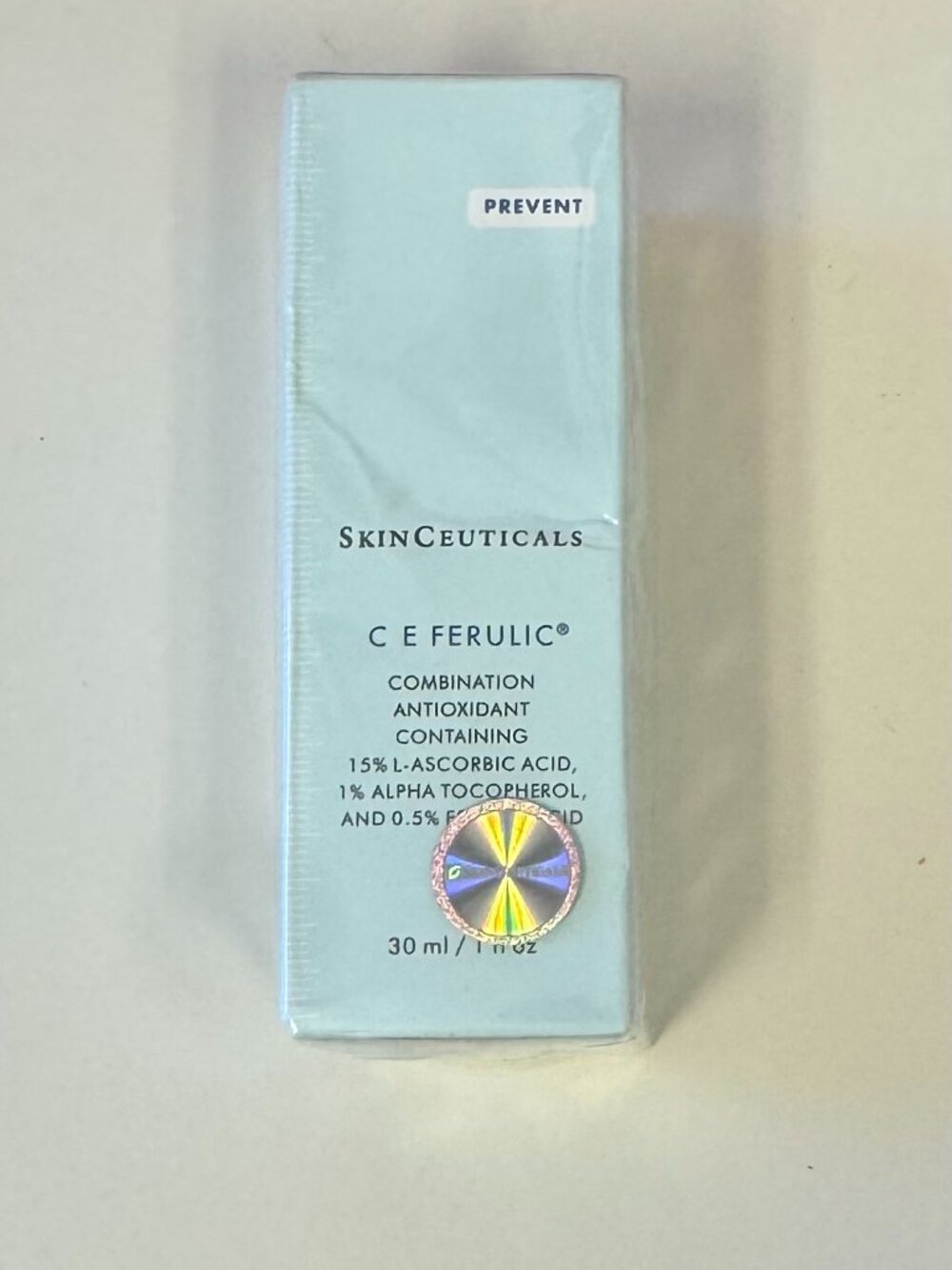 Factory Sealed Skin Ceuticals C E Ferulic With 15% L-ascorbic Acid Serum -1 oz